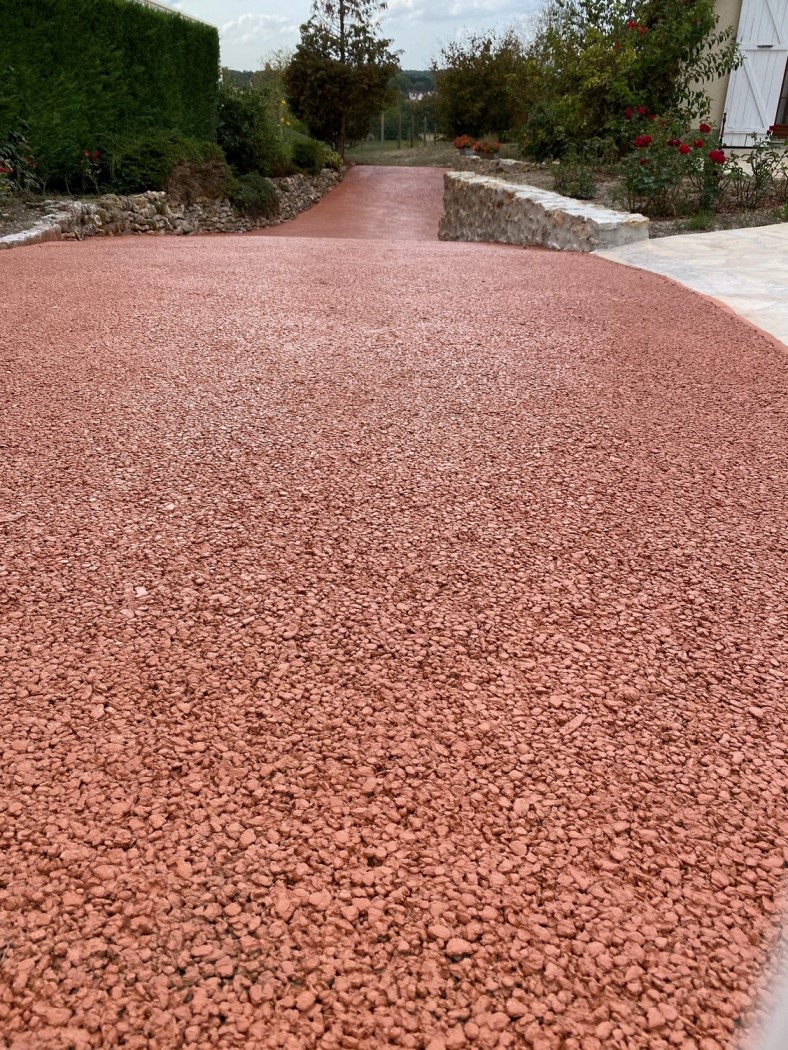 béton drainant - EasyDrain - coloration